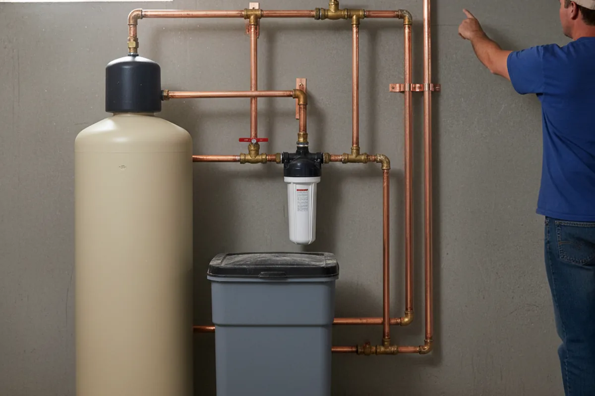 Whole-house water treatment system installed in Drummonds
